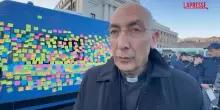 “Questo non è amore”, Monsignor Baldo Reina in piazza Pia a Roma: “L’antidoto è la cultura del rispetto”