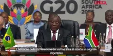 G20, Ramaphosa apre summit: "Impegno a non lasciare indietro nessuna persona, nessun Paese"