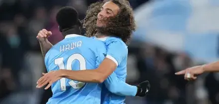 Lazio-Lecce 2-0 con Guendouzi e Noslin