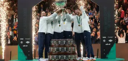 Coppa Davis 2025, Italia nella storia: la vittoria in finale in 10 foto