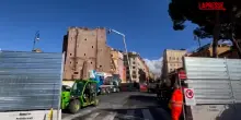 Torre dei Conti, al via i lavori di messa in sicurezza dopo il crollo