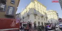 Milano, incendio in un palazzo in centro: edificio evacuato