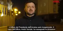 Ucraina, Zelensky annuncia le dimissioni del suo capo di gabinetto Yermak