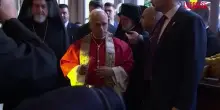 Papa Leone XIV in Turchia, il suo arrivo alla Chiesa Patriarcale di San Giorgio a Istanbul