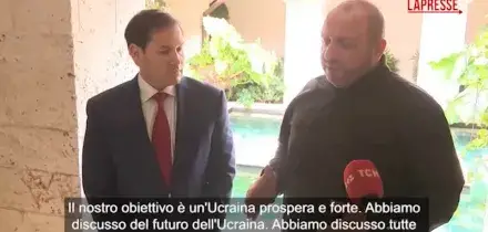 Ucraina, il capo delegazione Umerov: "Colloqui con gli Usa positivi"