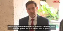 Ucraina, Rubio in Florida per i colloqui con Kiev: "Produttivi, ma cè tanto da fare"