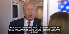 Ucraina, Trump: "Ci sono buone possibilità per accordo tra Kiev e Mosca"