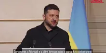 Ucraina, Zelensky allEliseo: "Abbiamo bisogno dellEuropa"