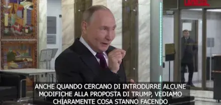 Ucraina, Putin: "Se lEuropa vuole la guerra noi siamo pronti"