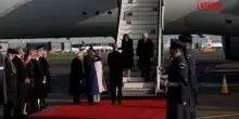 William e Kate, i principi accolgono il presidente tedesco Steinmeier all’aeroporto di Heathrow