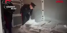 Milano, trovati con 480 kg di hashish in un furgone: i carabinieri arrestano 3 persone