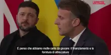 Ucraina, Macron: "Per pace abbiamo molte carte da giocare. Principale problema è convergenza con gli Usa"