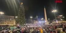 Roma, il conto alla rovescia per laccensione dellalbero di Natale