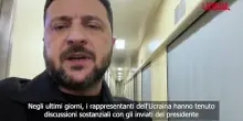 Ucraina, Zelensky: "Aspetto informazioni dettagliate sui colloqui Usa-Russia"