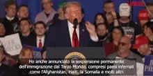 Usa, Trump: &ldquo;Perch&eacute; accogliamo solo persone provenienti da paesi sporchi?&rdquo;