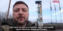 Ucraina, Zelensky a Kupiansk: "Importante ottenere risultati al fronte"