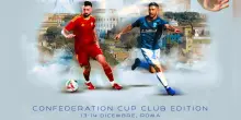 Pandev e Cerci alla Confederation Cup di calcio a otto a Roma