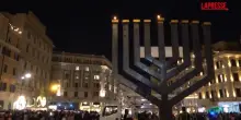 Roma, la festa di Hanukkah ricordando le vittime di Sidney