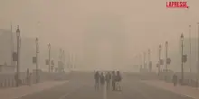 India, nube di smog invade Delhi: limitazioni a scuole, attivit&agrave; lavorative e commerciali