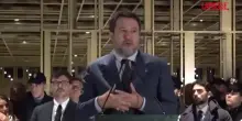 Metro C, Salvini: "Ci sono metro che uniscono e ponti che dividono non capisco perch&egrave;"