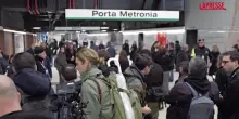 Metro C: Gualtieri, Giuli e Salvini inaugurano le fermate Colosseo e Porta Metronia