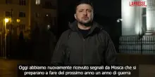 Ucraina, Zelensky: "La Russia si prepara a un altro anno di guerra"