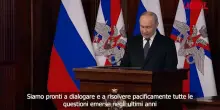 Ucraina, Putin: "Non siamo stati noi a iniziare la guerra nel 2022, ma lUcraina sostenuta dallOccidente"