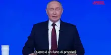 Ucraina, Putin: "Il piano Ue &egrave; un furto di propriet&agrave;"