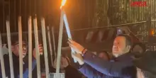 Roma, Salvini partecipa a cerimonia accensione menorah vicino Colosseo