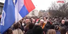 Serbia, studenti e professori in piazza a Novi Pazar contro il governo