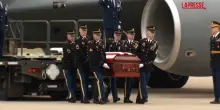 Usa, le salme di due soldati uccisi in Siria tornano in Iowa