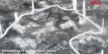 Lesercito israeliano distrugge tunnel di Hamas a Gaza: il video