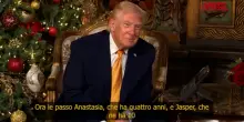 Trump, le telefonate coi bimbi a Natale: &ldquo;Nel nostro Paese no a un Babbo Natale cattivo&rdquo;