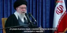 Iran, Khamenei sulle proteste: "Rivoltosi vanno messi al loro posto"