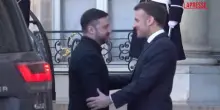 Ucraina, Zelensky arriva allEliseo da Macron prima della riunione dei Volenterosi