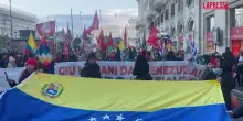 Venezuela, figlio Maduro a manifestanti Roma: &ldquo;Lo riporteremo indietro&rdquo;
