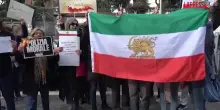 Iran, protesta a Roma davanti all&rsquo;ambasciata: &ldquo;Governo italiano si esprima contro il regime&rdquo;