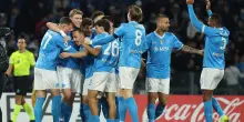 Napoli-Sassuolo 1-0, con una prodezza di Lobotka Conte aggancia il Milan in classifica