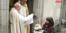 Madrid, decine di animali domestici ricevono benedizioni in occasione della Festa di SantAntonio