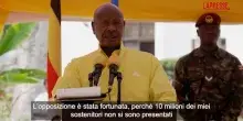 Uganda, Museveni: "Vittoria a elezioni buon assaggio di nostra forza"