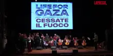 Napoli, sold out per Life for Gaza. De Magistris: "Sempre dalla parte degli oppressi"