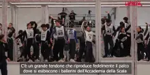 Milano-Cortina 2026, i ballerini della Scala fanno le prove per la cerimonia di apertura