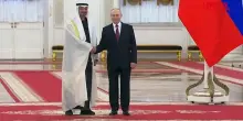 Russia, Putin accoglie a Mosca il leader emiratino Mohammed bin Zayed
