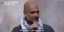 Guardiola e i bambini di Gaza: "Li abbiamo lasciati soli e abbandonati"