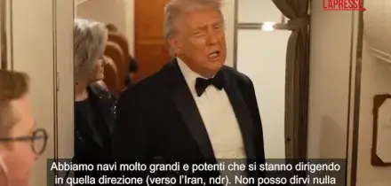 Iran, Trump: "Teheran sta parlando seriamente con noi"