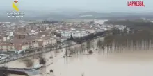 Spagna, alluvione in Andalusia: ponti e strade sommersi da acqua e fango
