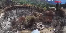 Argentina, gi&agrave; in fiamme oltre 40mila ettari di foresta in Patagonia: le immagini aeree del disastro