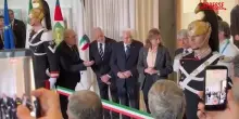 Olimpiadi 2026: Mattarella taglia nastro a Casa Italia a Milano