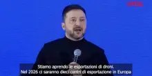 Ucraina, Zelensky annuncia export di droni in Europa