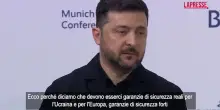 Ucraina, Zelensky: "Garanzie sicurezza prioritarie, spero Trump ci ascolti"